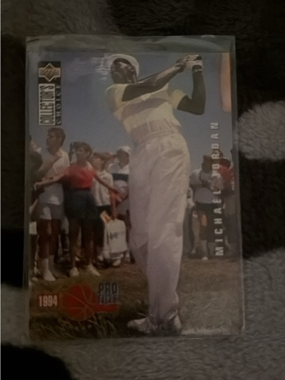 Michael Jordan Collectible Trading Card - Yellow & White